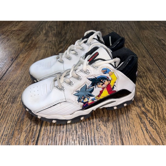 Vintage/Y2K beyblades V force tennis shoes youth size 2 RARE